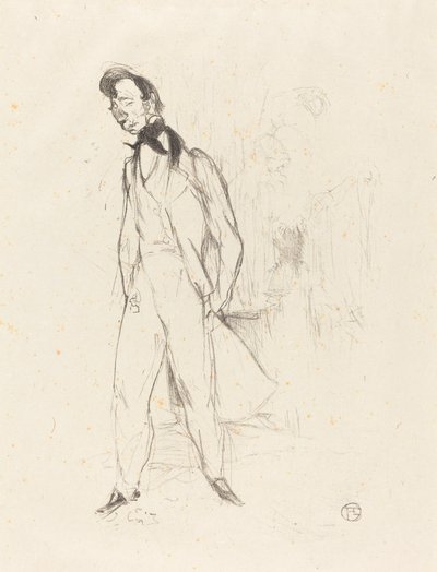Adolphe o il giovane triste da Henri de Toulouse Lautrec