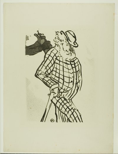 Cantante americano, da Le Café-Concert da Henri de Toulouse Lautrec