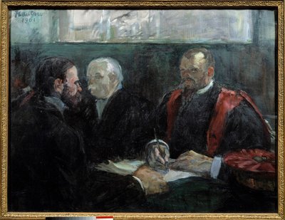 Un esame alla Facoltà di Medicina di Parigi nel 1901 da Henri de Toulouse Lautrec