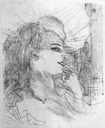 Anna Held, 1898 da Henri de Toulouse Lautrec