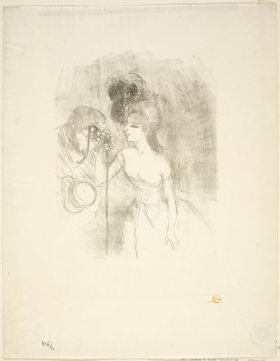 Anna Held e Baldy da Henri de Toulouse Lautrec