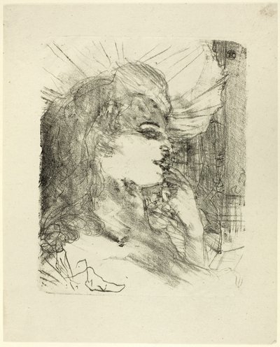 Anna Held, da Treize Lithographies da Henri de Toulouse Lautrec