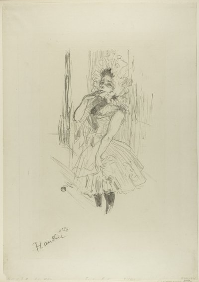 Anna Held, in Toutes ces Dames au Théâtre da Henri de Toulouse Lautrec
