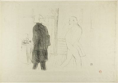 Antoine e Gémier, in Une Faillite da Henri de Toulouse Lautrec