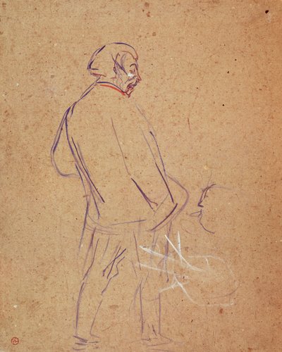 Aristide Bruant che canta nel suo cabaret da Henri de Toulouse Lautrec