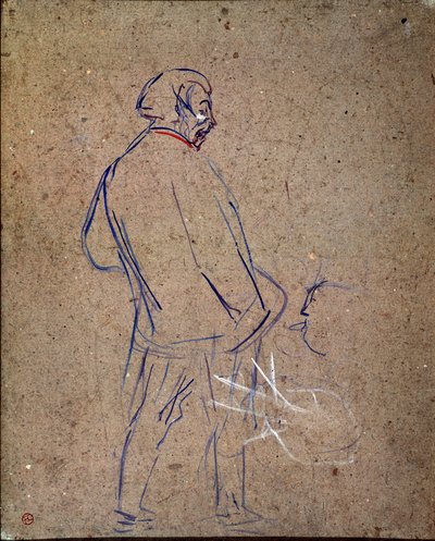 Aristide Bruant che canta nel suo cabaret da Henri de Toulouse Lautrec