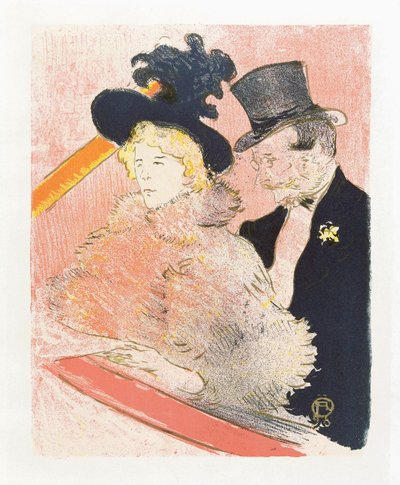 Ai Les Decadents. Poster di Toulouse-Lautrec. da Henri de Toulouse Lautrec