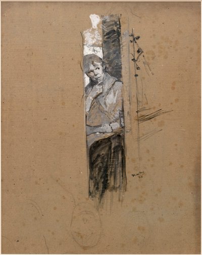 Nel backstage o la ballerina da Henri de Toulouse Lautrec