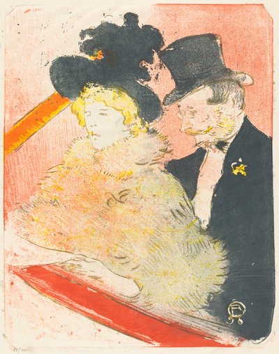 Al concerto da Henri de Toulouse Lautrec