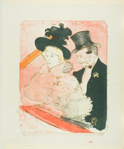 Al concerto da Henri de Toulouse Lautrec