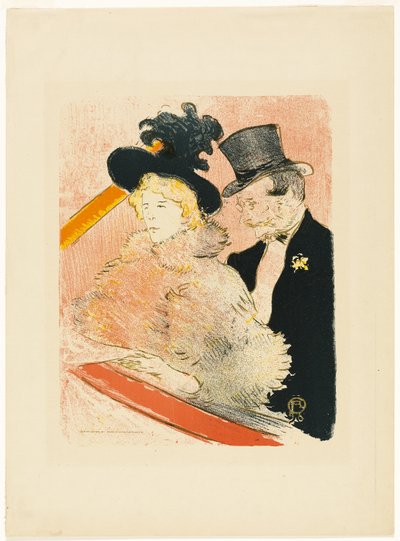 Al concerto da Henri de Toulouse Lautrec