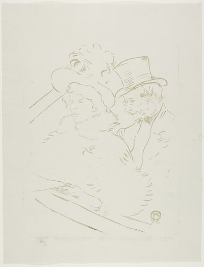 Al concerto da Henri de Toulouse Lautrec