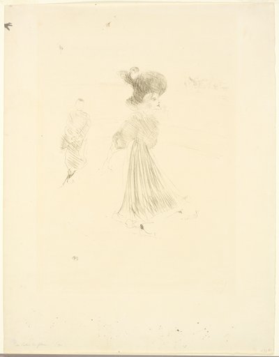 Al Palazzo di Ghiaccio da Henri de Toulouse Lautrec