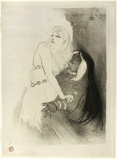 Al Rinascimento: Sarah Bernhardt in Phèdre da Henri de Toulouse Lautrec