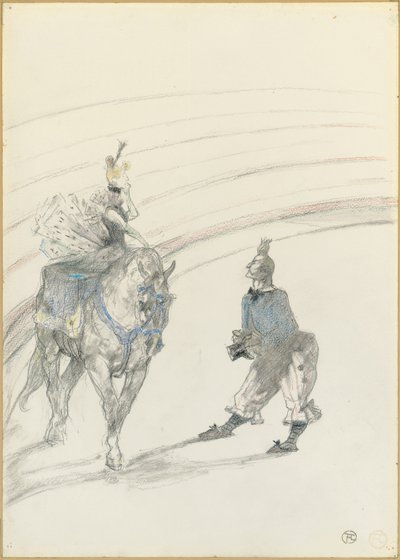 Al Circo: Cavallerizza, 1899 da Henri de Toulouse Lautrec