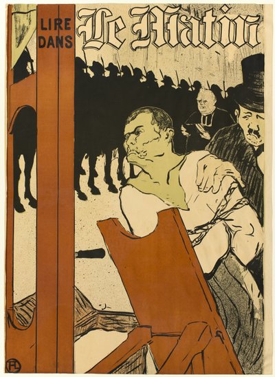 Ai piedi del patibolo da Henri de Toulouse Lautrec