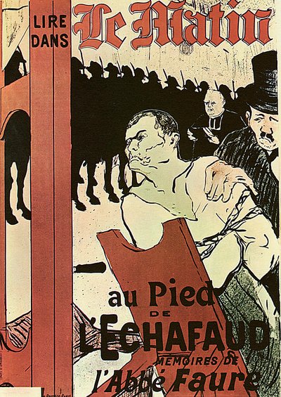 Ai piedi del patibolo, 1893 da Henri de Toulouse Lautrec