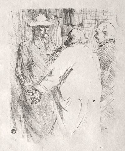 Ai piedi del Sinai: Clemenceau a Busk da Henri de Toulouse Lautrec