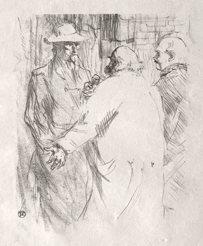 Ai piedi del Sinai: Clemenceau a Busk, 1898 da Henri de Toulouse Lautrec