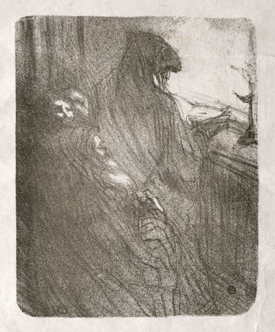 Ai piedi del Sinai: La preghiera degli ebrei polacchi, 1898 da Henri de Toulouse Lautrec