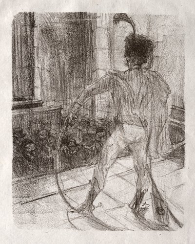 Ai piedi del Sinai: Schlomé Fuss alla Sinagoga da Henri de Toulouse Lautrec