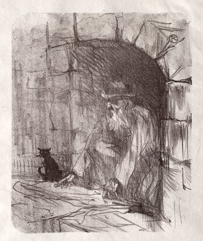 Ai piedi del Sinai: Una retrobottega a Cracovia, 1898 da Henri de Toulouse Lautrec