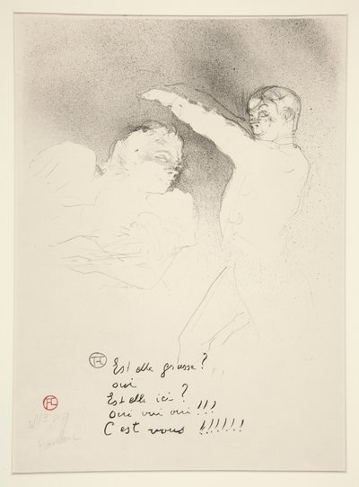 Alle varietà: Mademoiselle Lender e Brasseur da Henri de Toulouse Lautrec