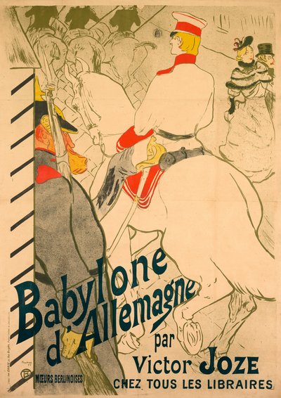 Babilonia in Germania da Henri de Toulouse Lautrec