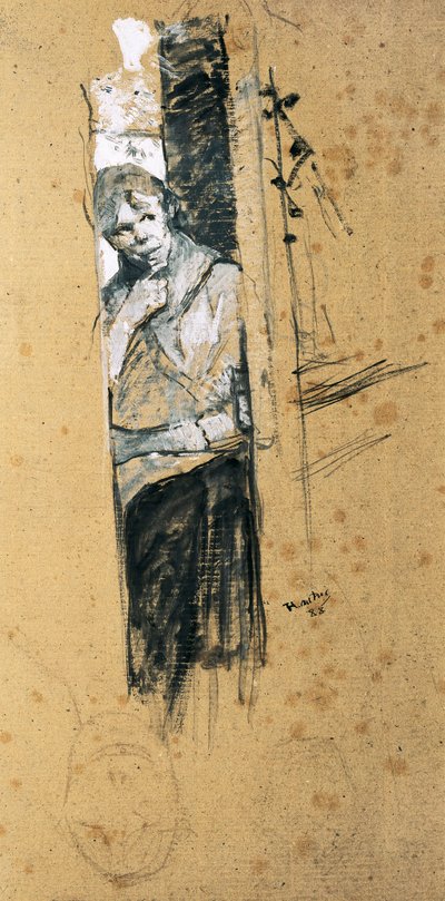Dietro le quinte da Henri de Toulouse Lautrec