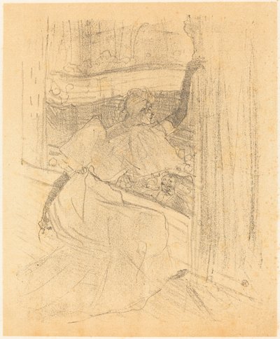 Inchino al Pubblico Saluant le public, 1898 da Henri de Toulouse Lautrec