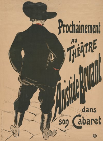 Bruant al Mirliton da Henri de Toulouse Lautrec