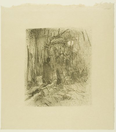 Cimitero di Busk, da Au Pied du Sinaï da Henri de Toulouse Lautrec