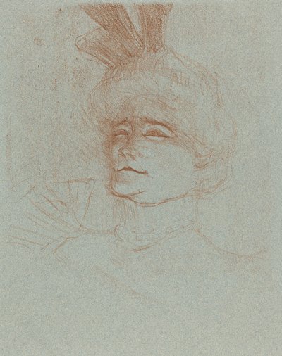 Busto di Mlle. Marcelle Lender, Tre Quarti Mlle. Marcelle Lender en buste..., 1898 da Henri de Toulouse Lautrec