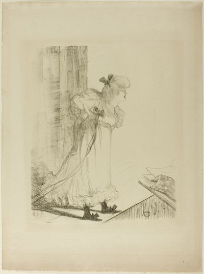 Cantante di cabaret da Henri de Toulouse Lautrec