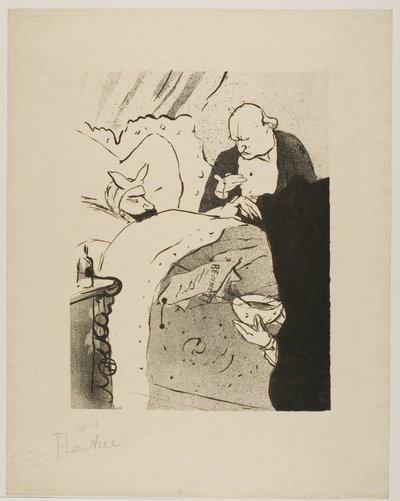 Carnot è malato! da Henri de Toulouse Lautrec