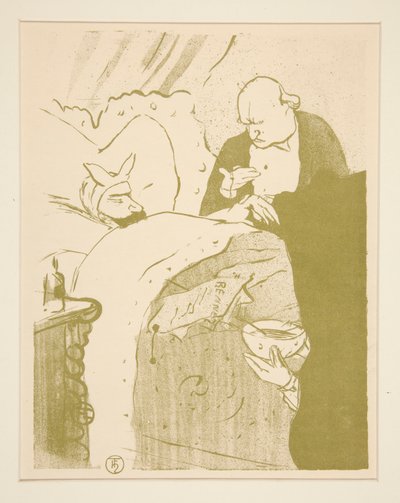 Carnot malato! da Henri de Toulouse Lautrec