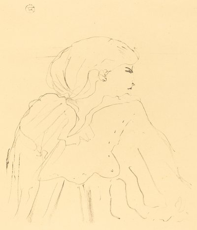 Cassive, 1896 da Henri de Toulouse Lautrec