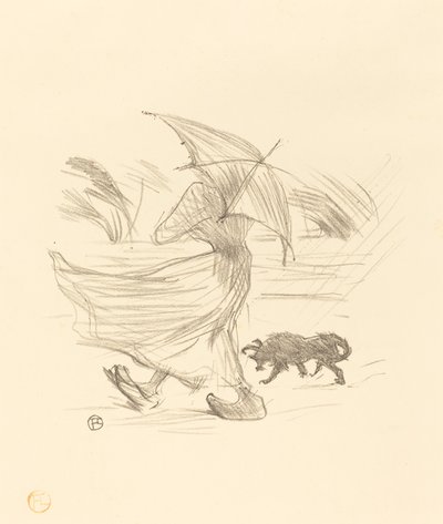 Quello che dice la pioggia da Henri de Toulouse Lautrec