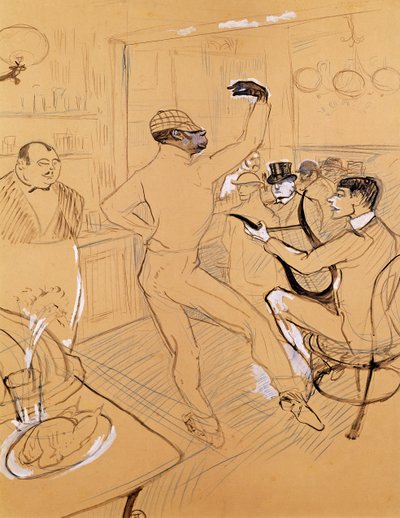 Chocolat che Balla, 1896 da Henri de Toulouse Lautrec