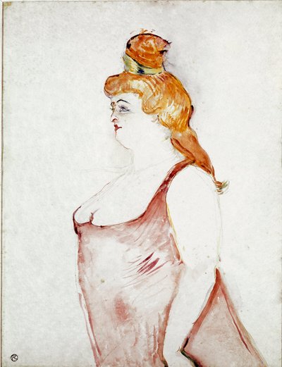Cocyte in La Bella Elena da Henri de Toulouse Lautrec