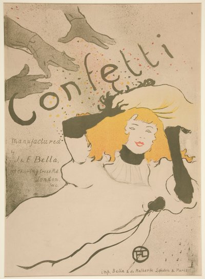 Confetti da Henri de Toulouse Lautrec