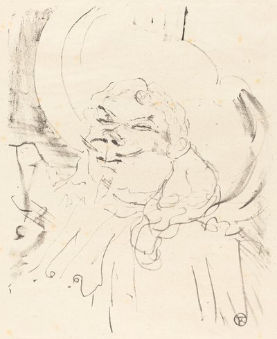 Coquelin il Vecchio (Coquelin ainé) da Henri de Toulouse Lautrec