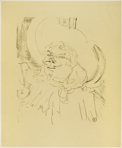 Coquelin il Vecchio, da Treize Lithographies da Henri de Toulouse Lautrec