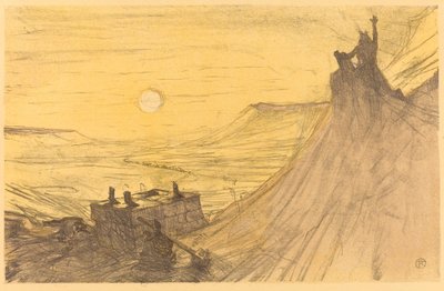 Copertina per Au pied du Sinaï, 1898 da Henri de Toulouse Lautrec