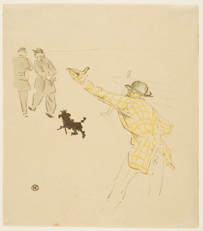 Copertina per Le Fardeau de la Liberté da Henri de Toulouse Lautrec