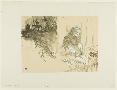 Copertina per Les Courtes Joies da Henri de Toulouse Lautrec