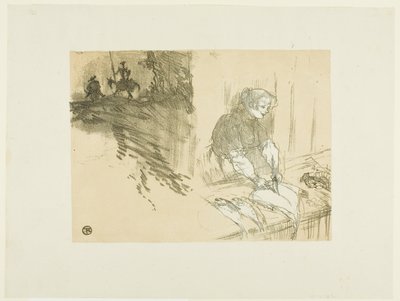 Copertina per Les Courtes Joies da Henri de Toulouse Lautrec