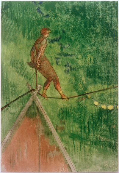 Danzatrice di corda da Henri de Toulouse Lautrec