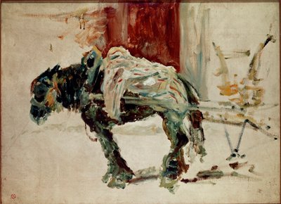 Cavallo da tiro a Celeyran da Henri de Toulouse Lautrec