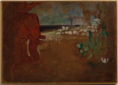 Decorazione indiana per il "Carro di terracotta", bozzetto di decorazione per il teatro dell